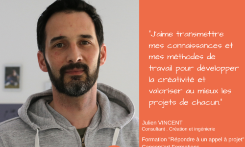 Portrait – Julien Vincent formateur